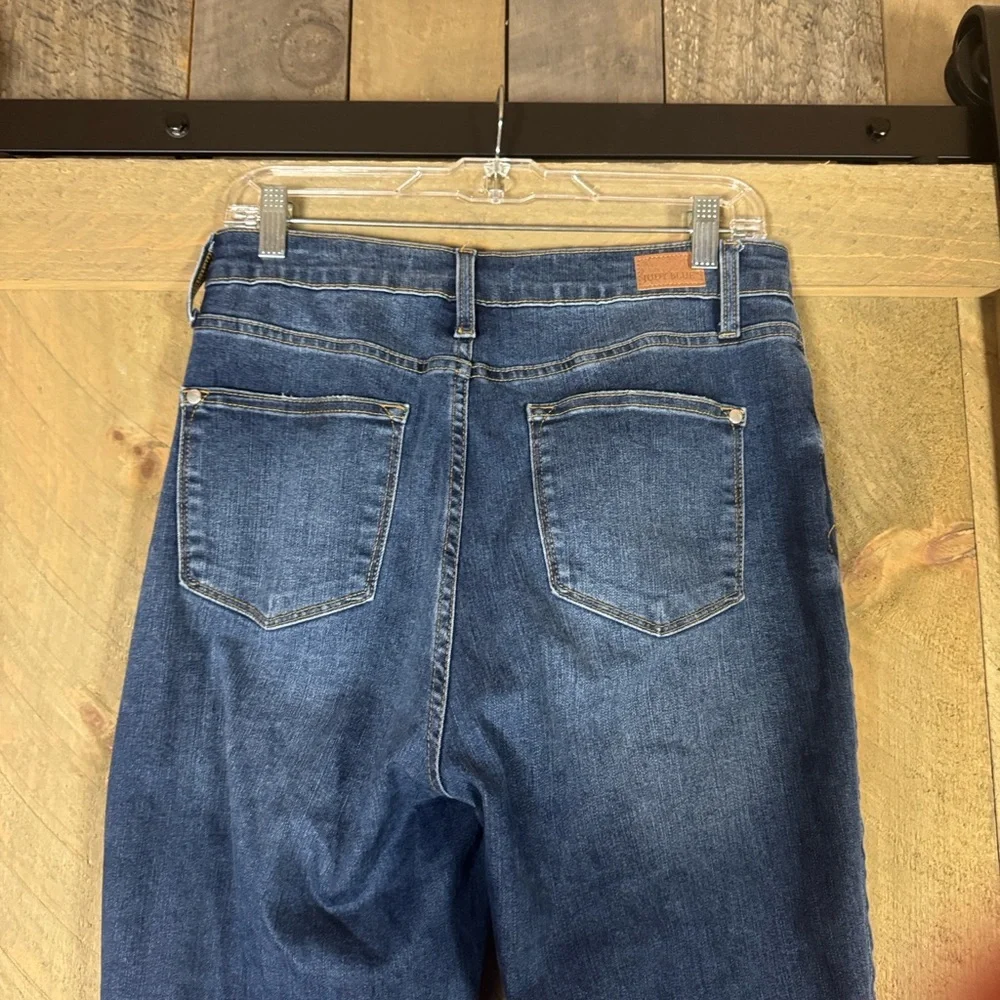 Judy Blue high rise Cool Denim boyfriend denim jeans Size 9 / 29 - Picture 9 of 15